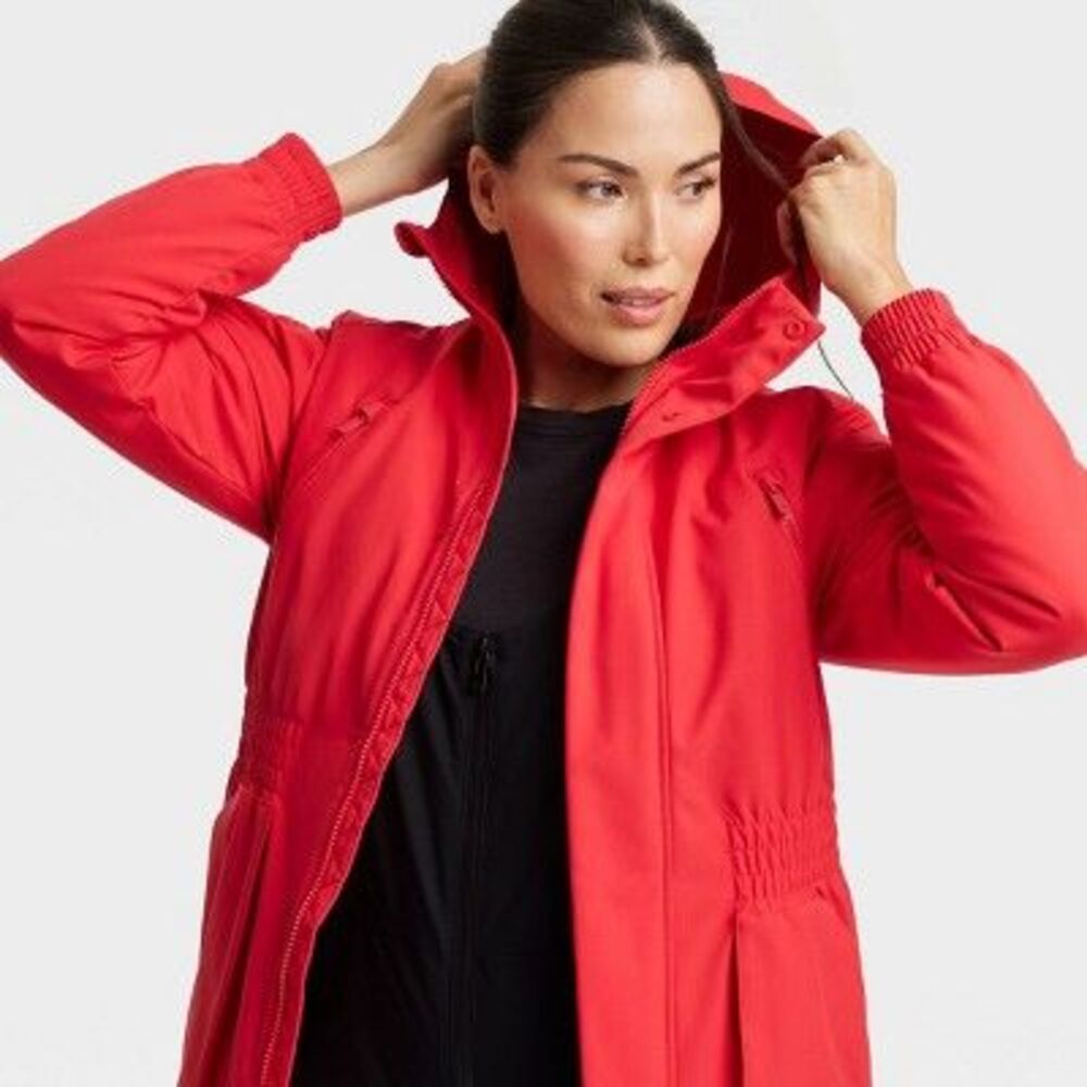 All In Motion - Women's Snow Sport Jacket with 3M Thinsulate - All Red - Picture 4 of 4